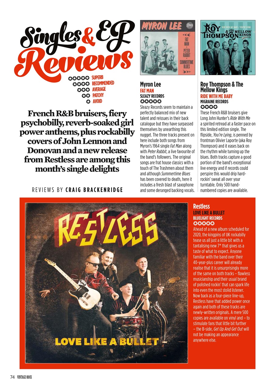 Vintage Rock Preview Pages