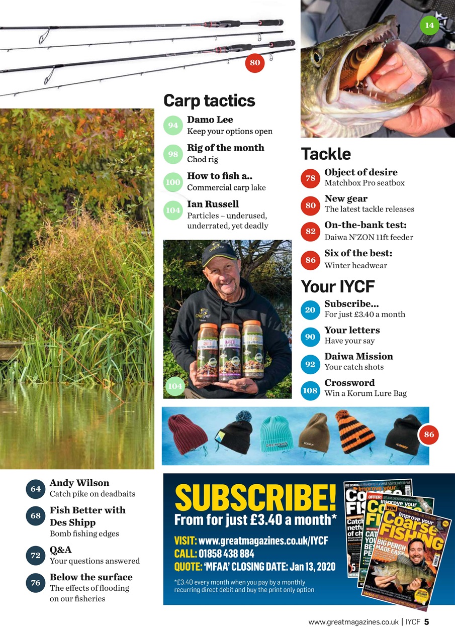 Improve Your Coarse Fishing Preview Pages