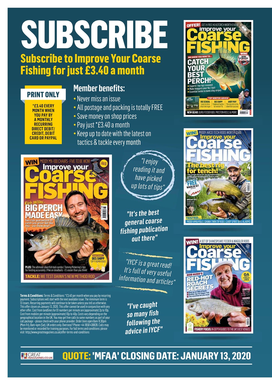 Improve Your Coarse Fishing Preview Pages