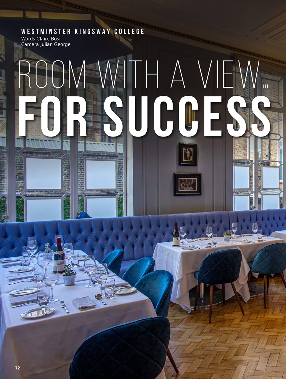 Chef & Restaurant Magazine Preview Pages