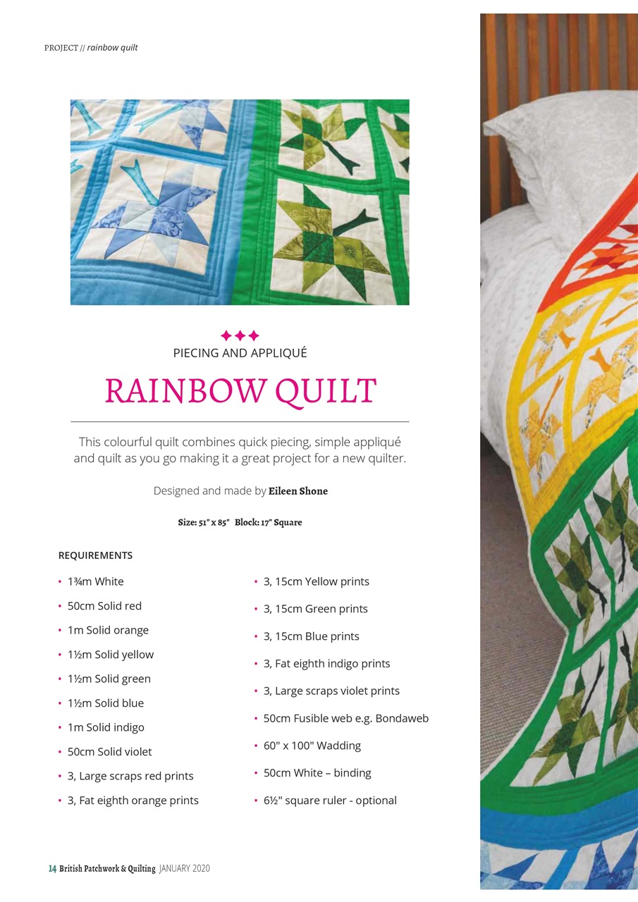 Patchwork and Quilting Preview Pages