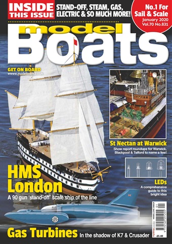 Model Boats issue January 2020