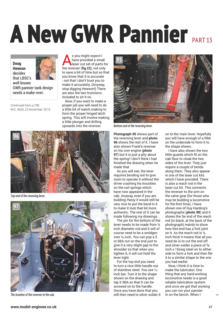 Model Engineer Preview Pages