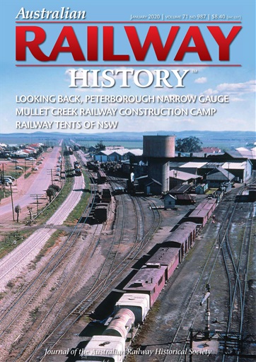 Australian Railway History issue 
