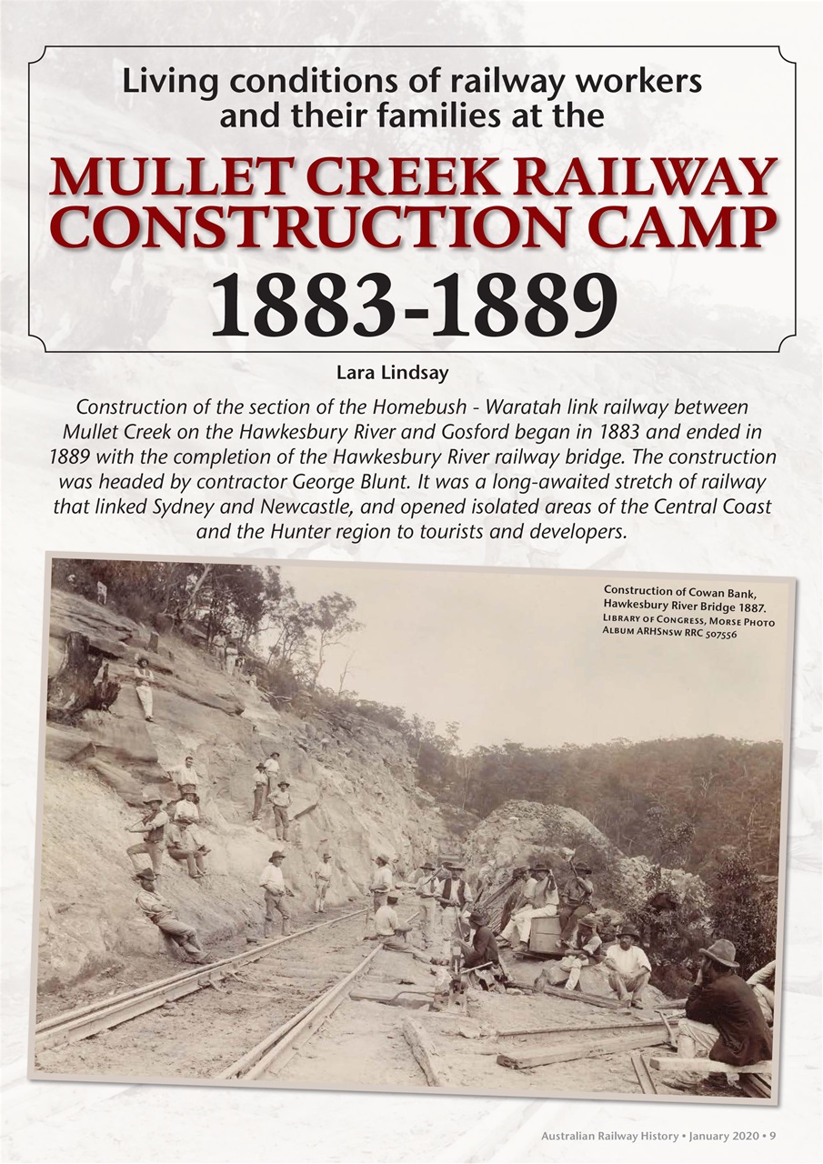 Australian Railway History Preview Pages