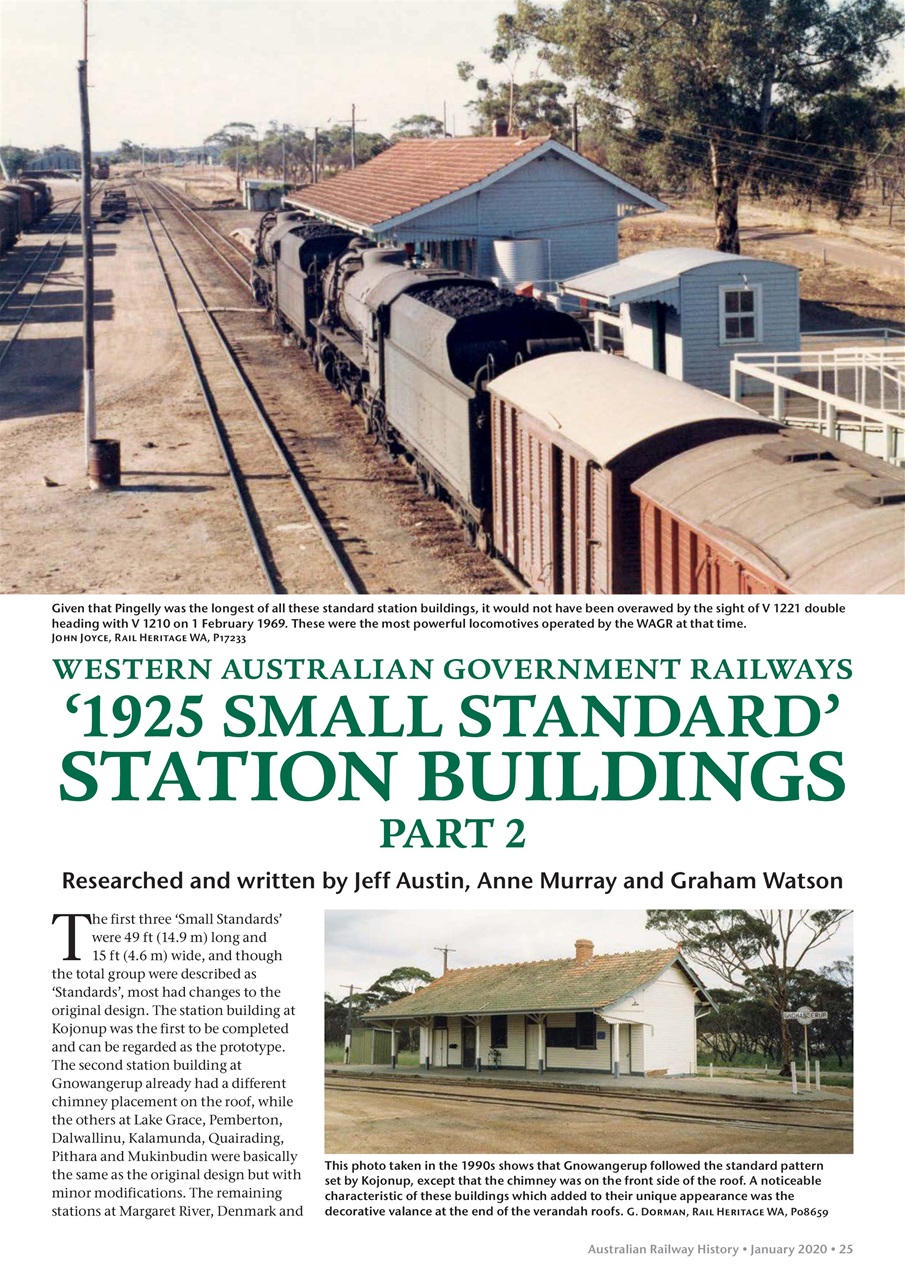 Australian Railway History Preview Pages