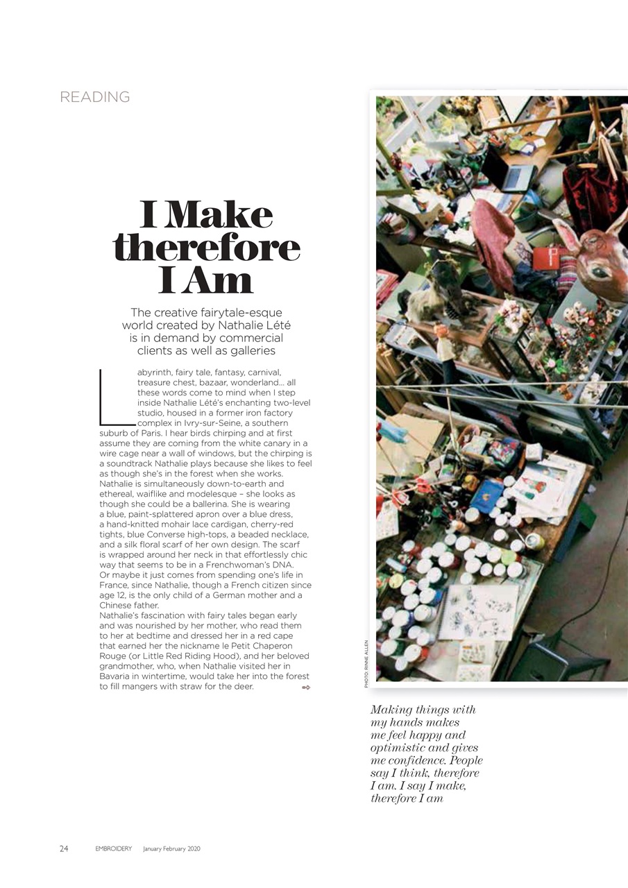 Embroidery Magazine Preview Pages