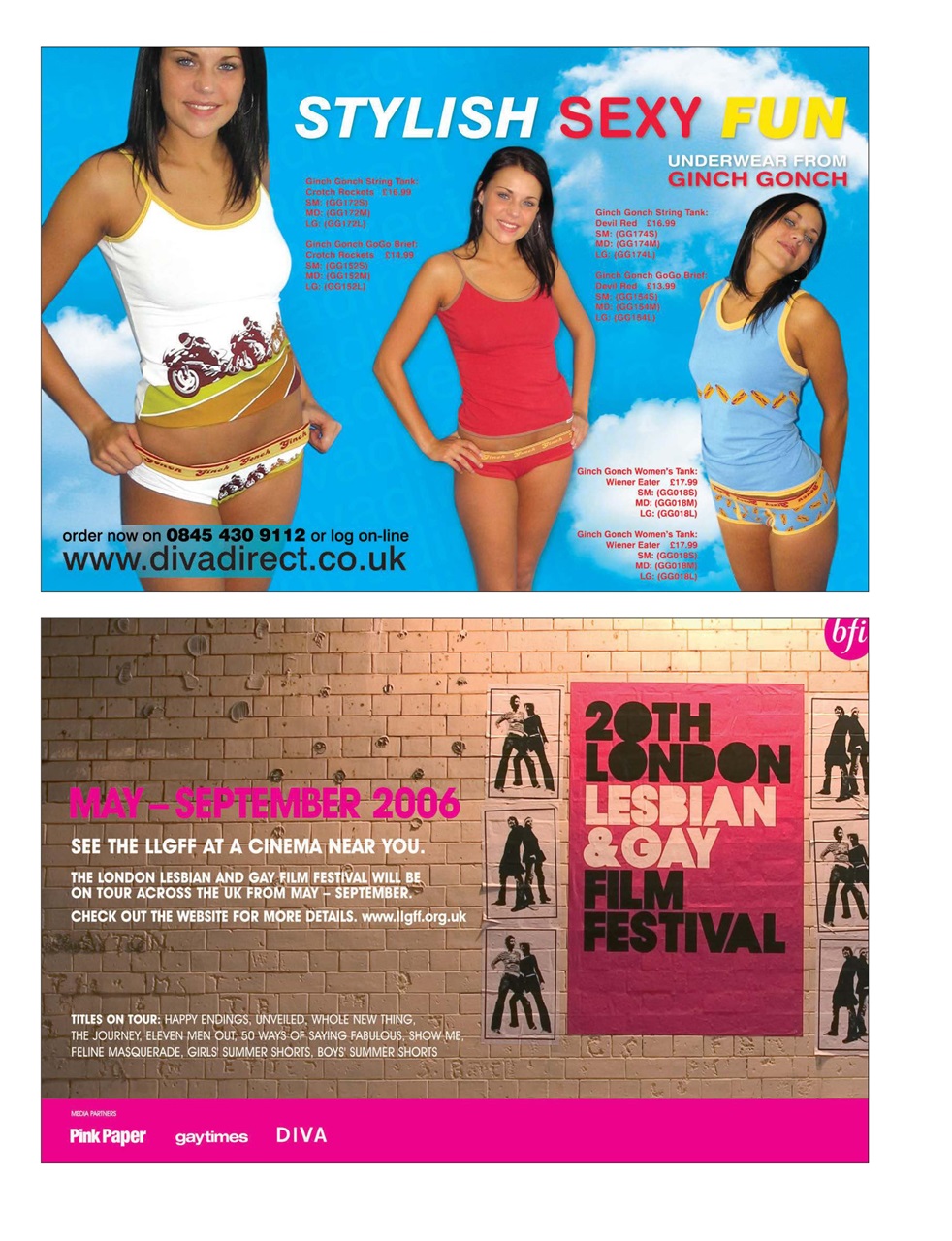 DIVA Magazine Preview Pages