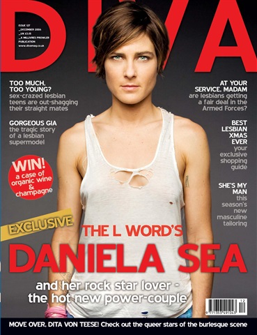 DIVA Magazine issue DIVA 127 December 06