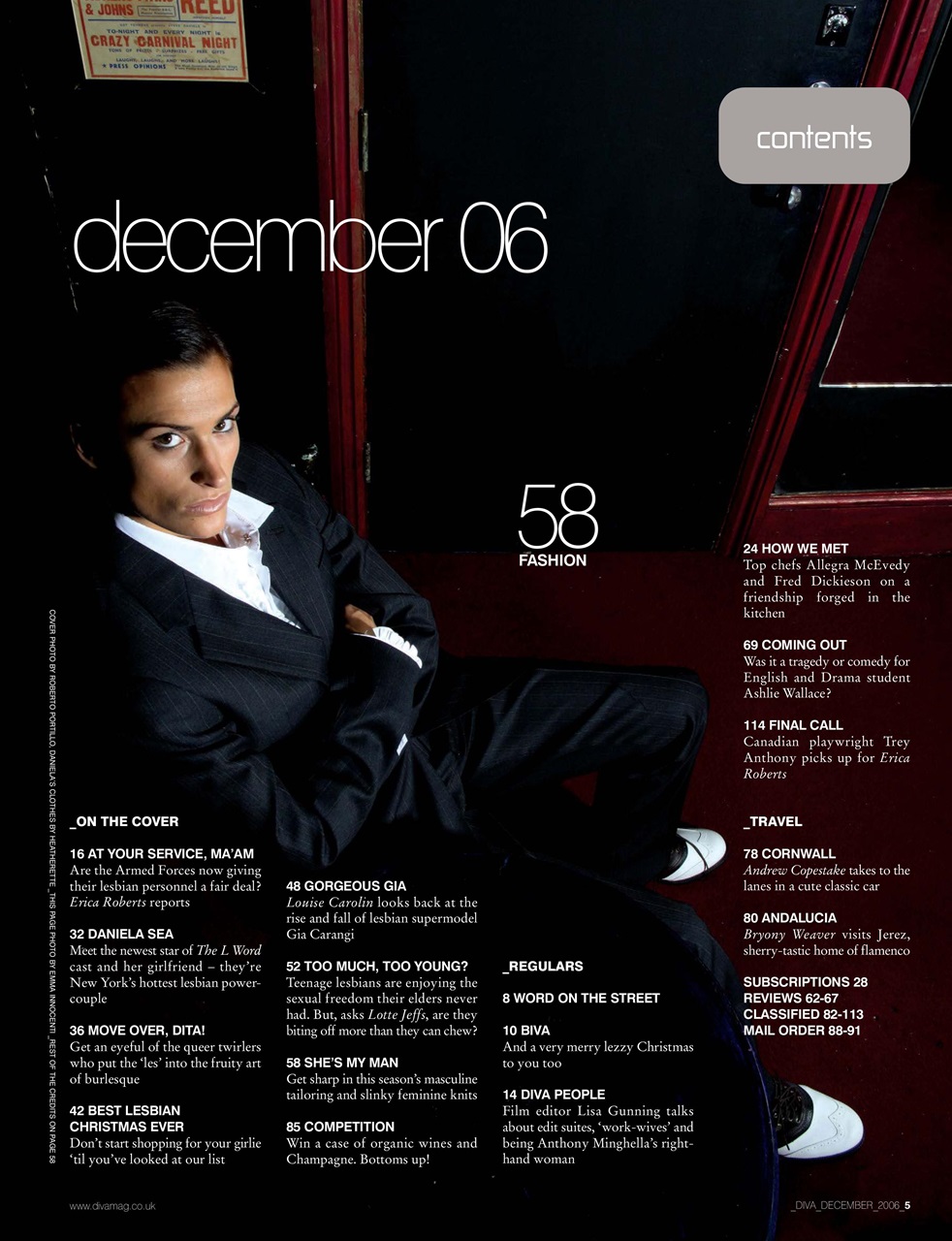 DIVA Magazine Preview Pages