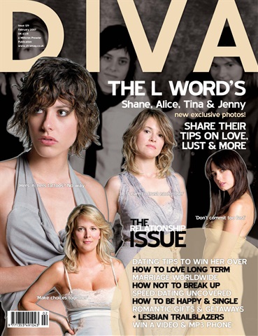 DIVA Magazine issue DIVA 129 February 07