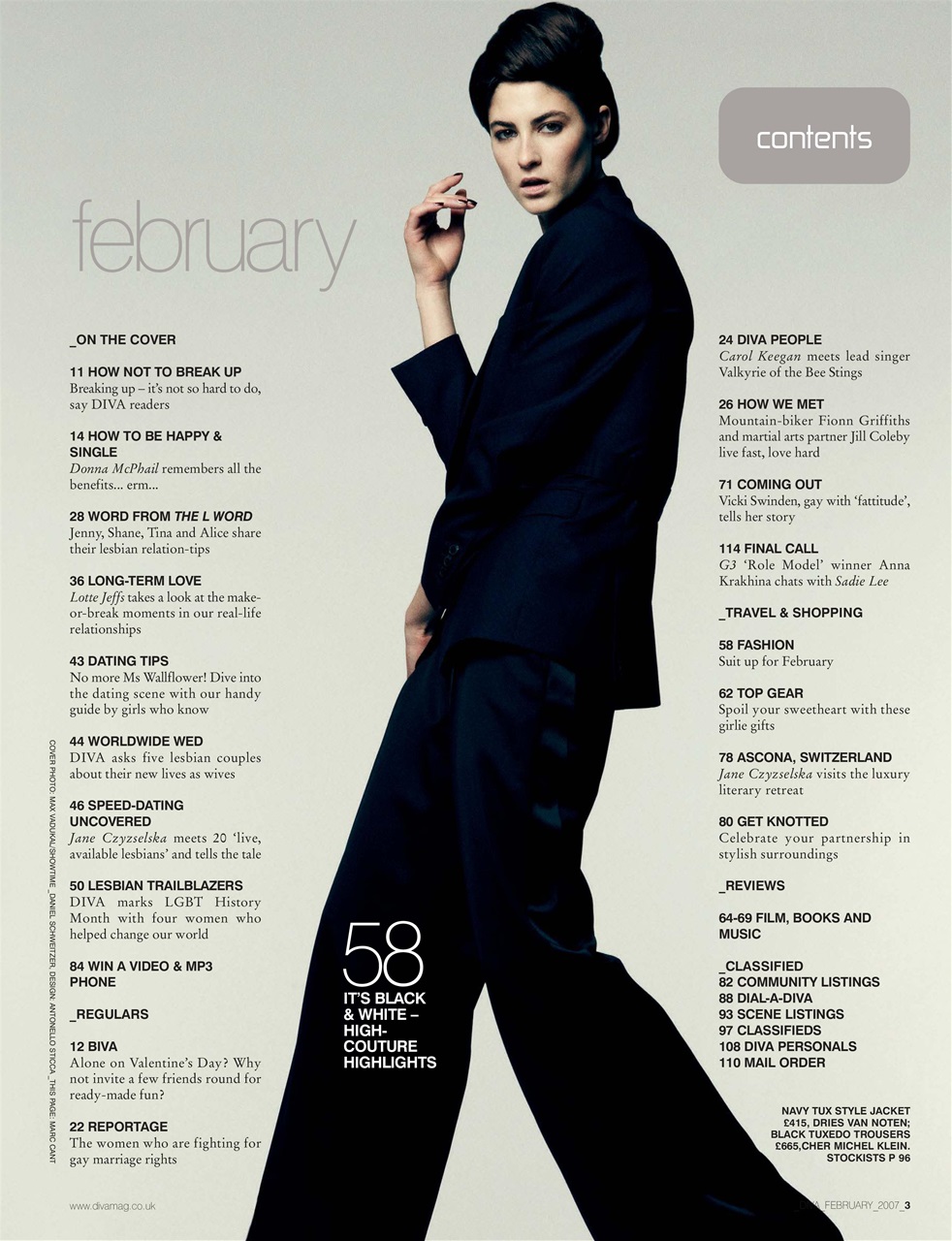 DIVA Magazine Preview Pages