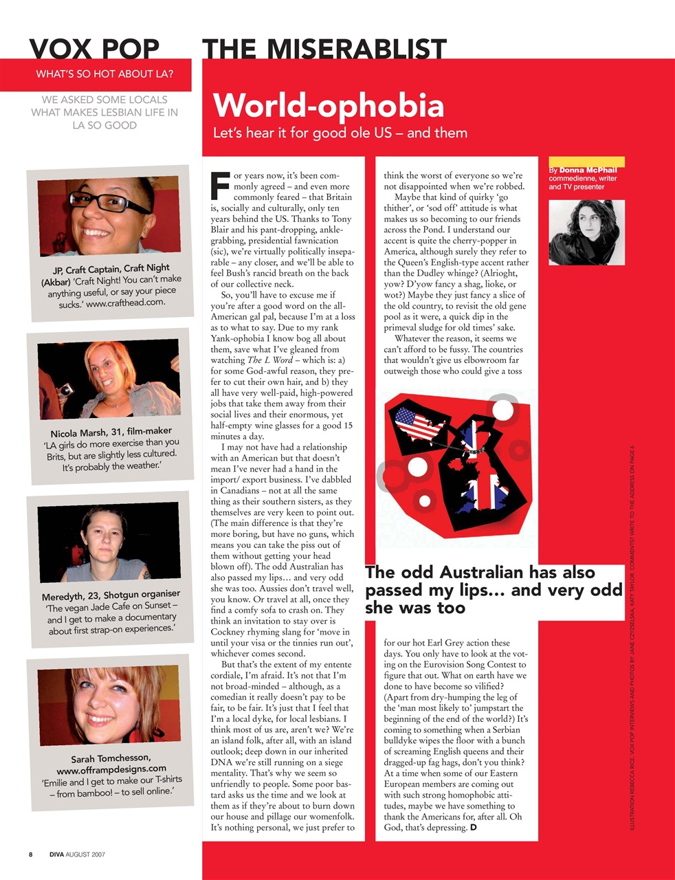 DIVA Magazine Preview Pages