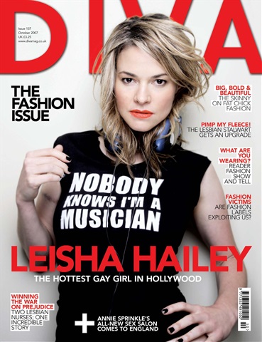DIVA Magazine issue DIVA 137 October 07