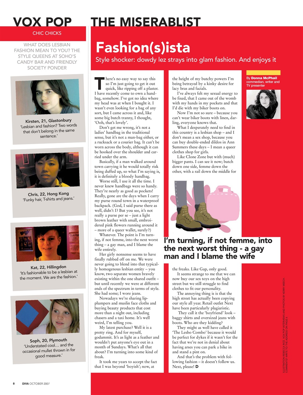 DIVA Magazine Preview Pages