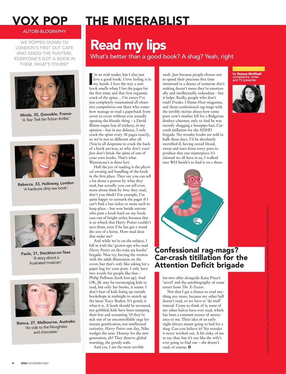 DIVA Magazine Preview Pages