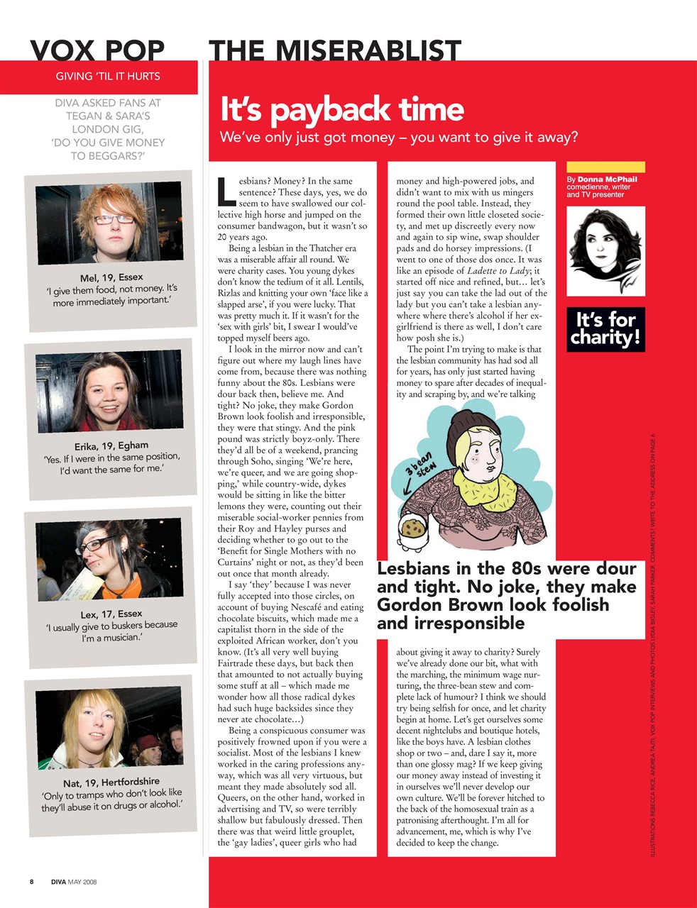 DIVA Magazine Preview Pages