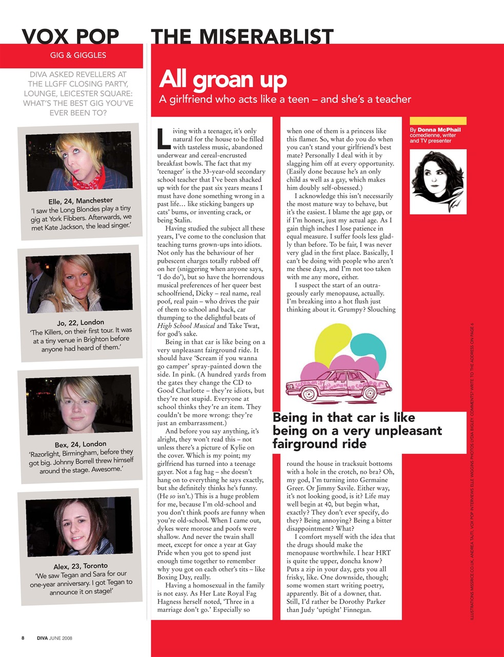 DIVA Magazine Preview Pages