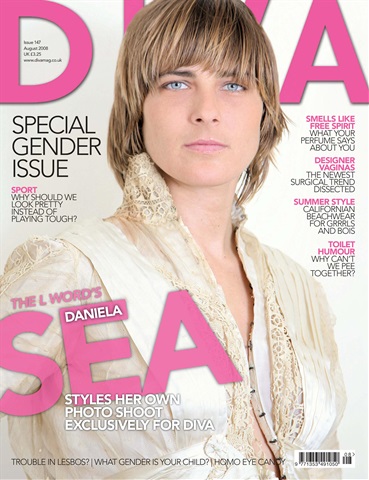 DIVA Magazine issue DIVA 147 August 08