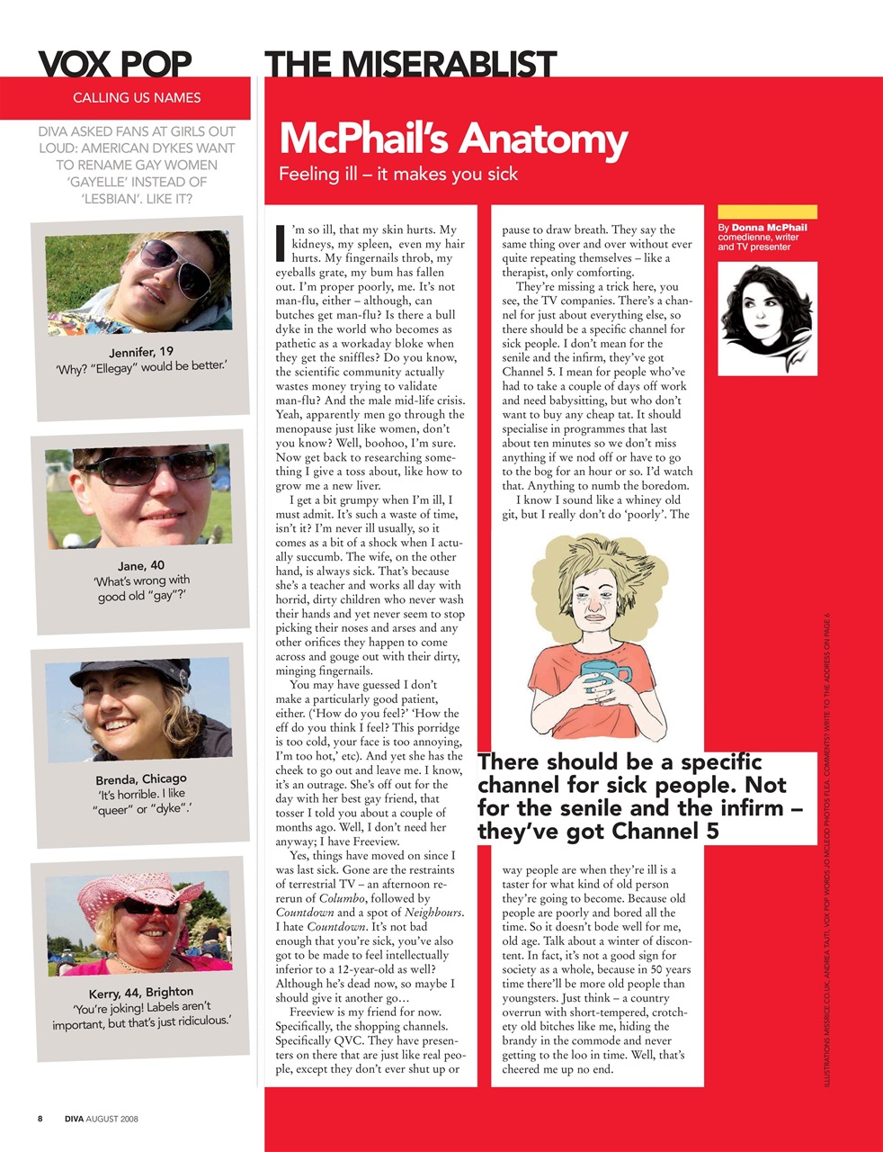 DIVA Magazine Preview Pages