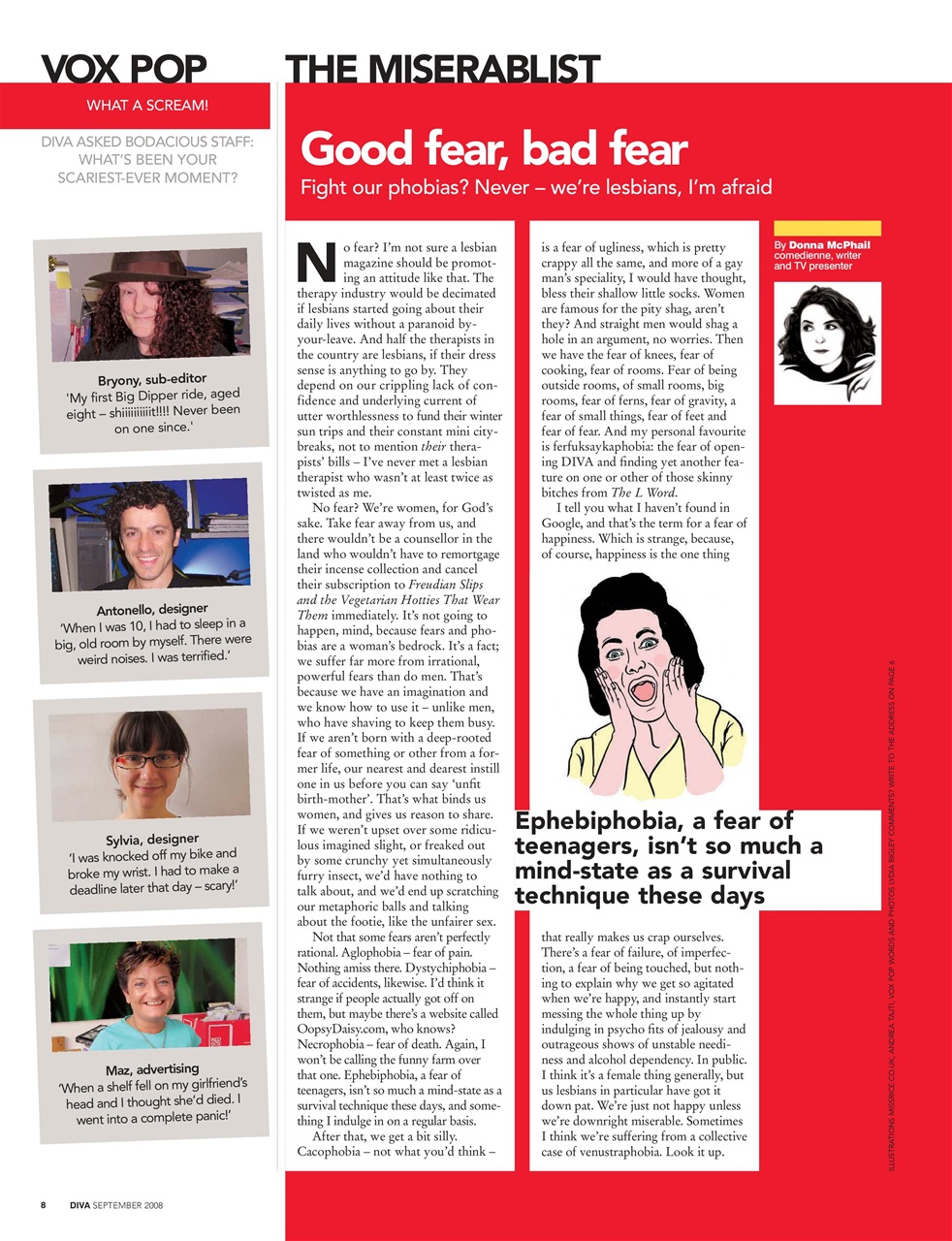 DIVA Magazine Preview Pages