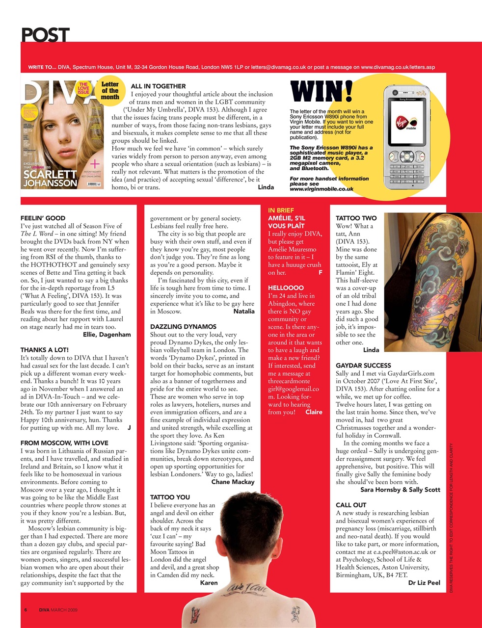 DIVA Magazine Preview Pages