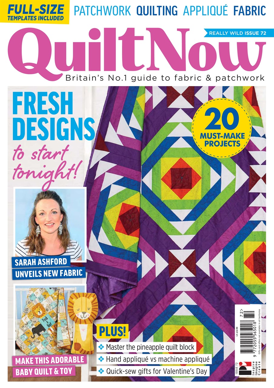 Quilt Now Preview Pages