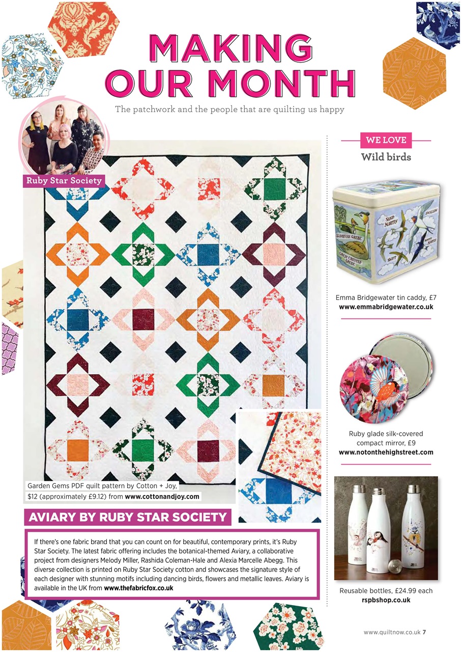 Quilt Now Preview Pages