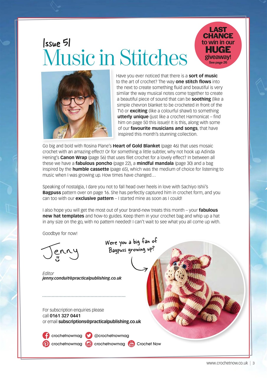 Crochet Now Magazine Preview Pages