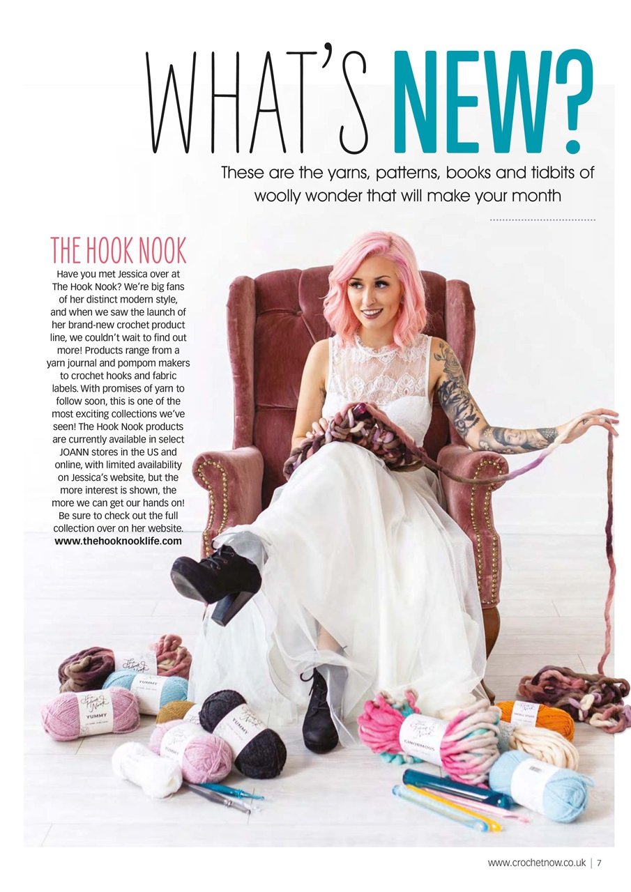 Crochet Now Magazine Preview Pages
