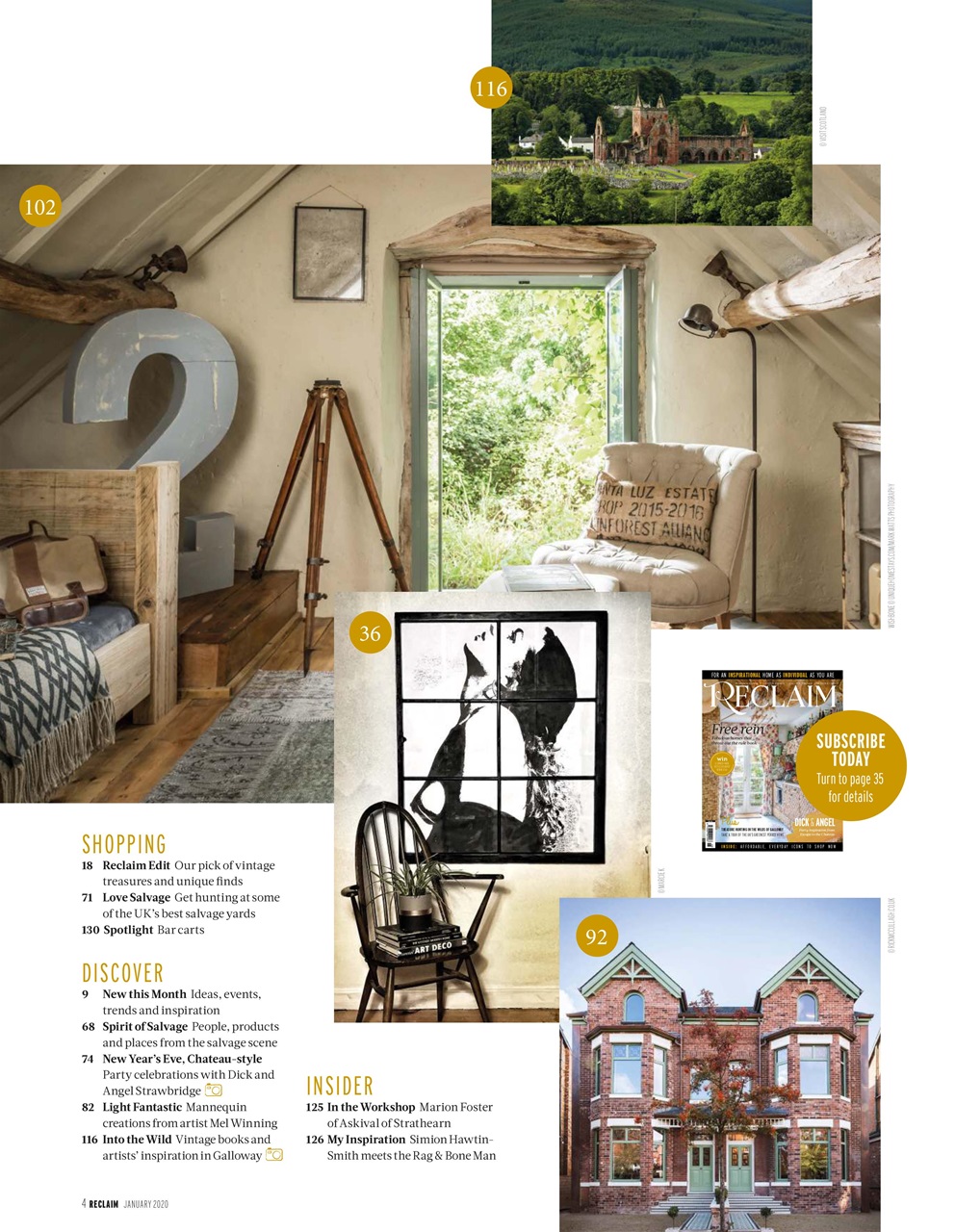 Reclaim Preview Pages