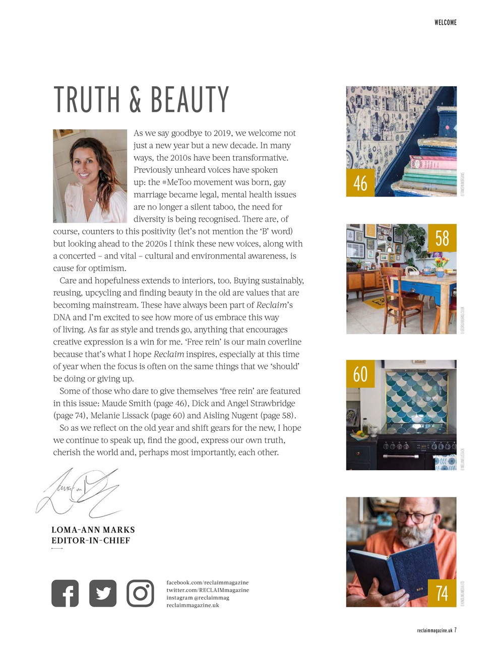 Reclaim Preview Pages