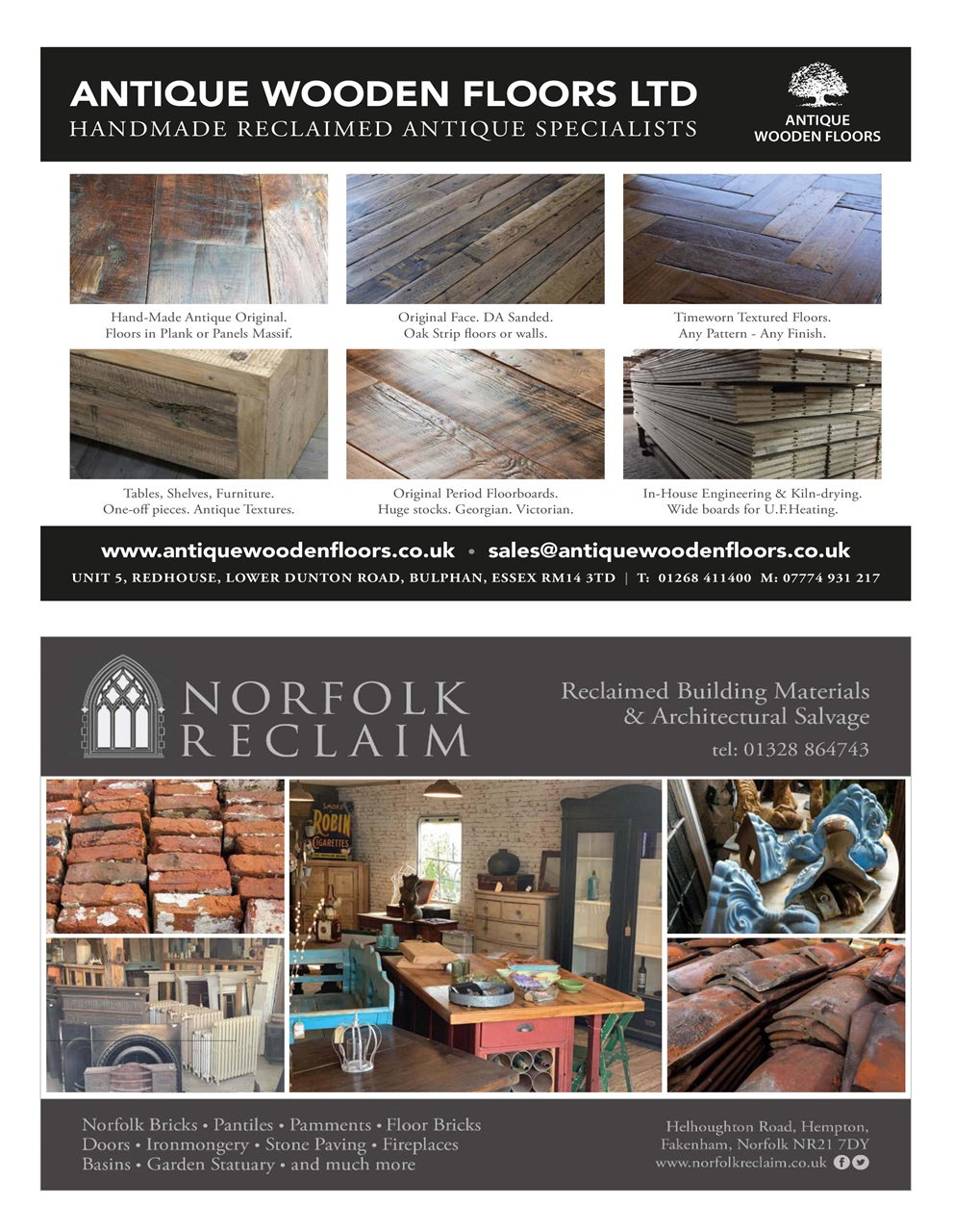 Reclaim Preview Pages