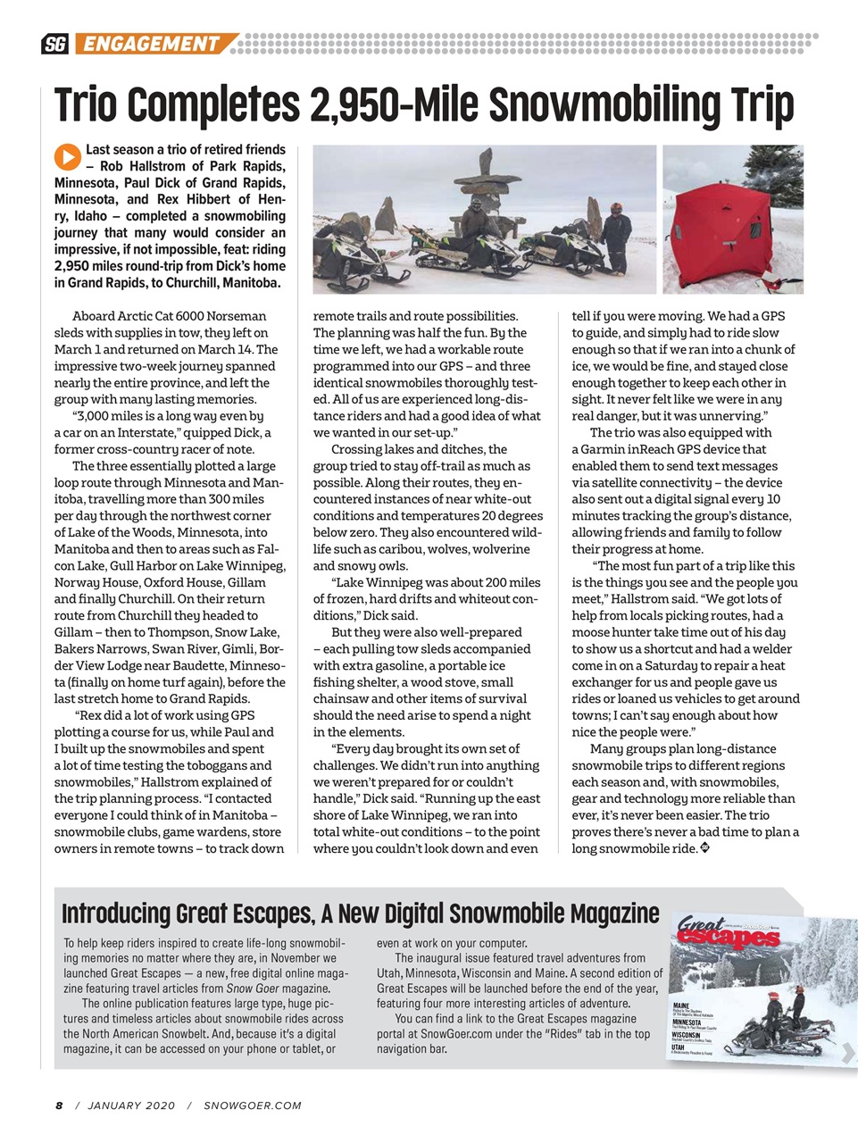 SnowGoer Preview Pages