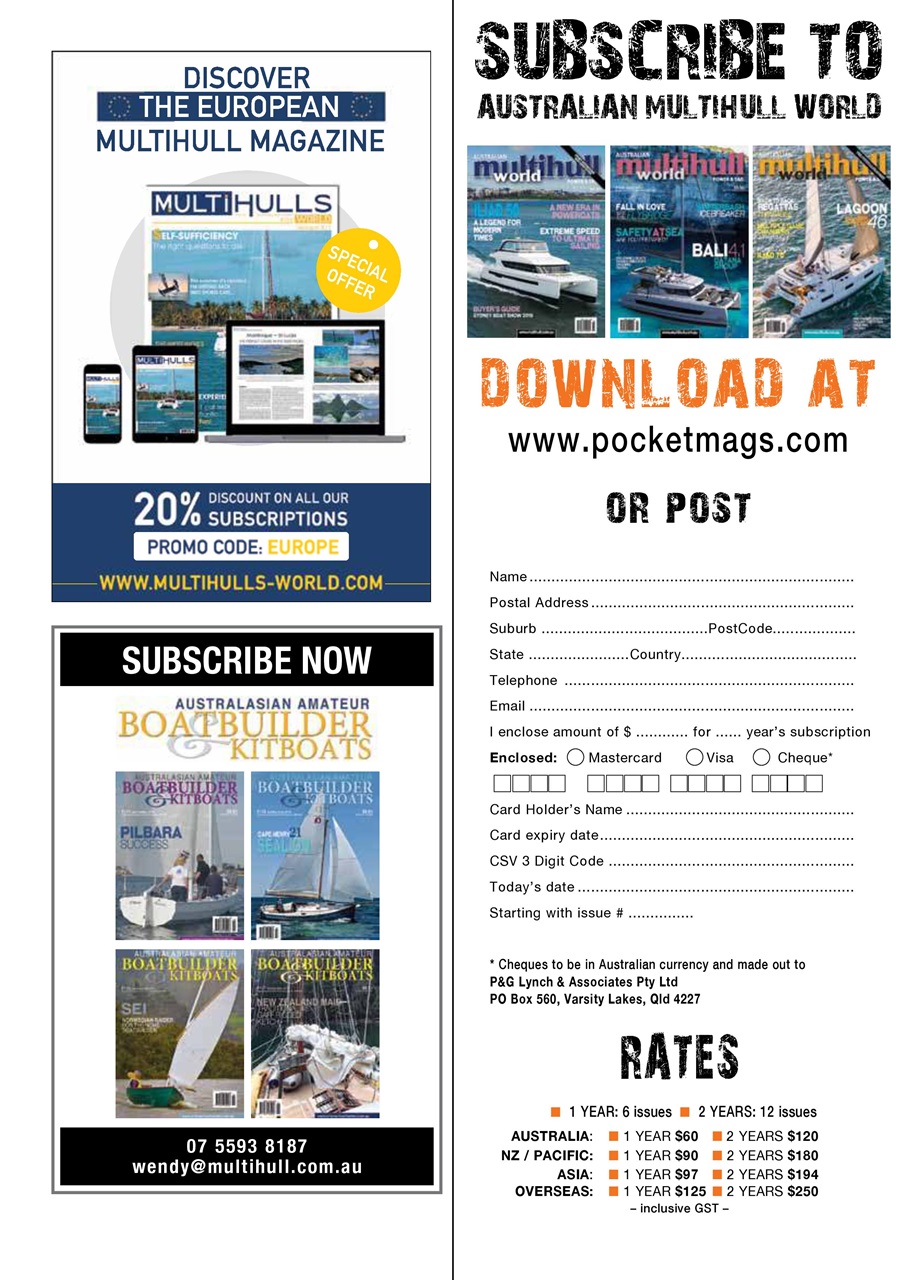 Multihull World Preview Pages