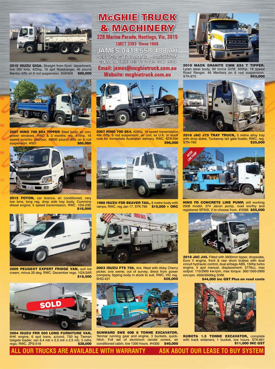 JUST TRUCKS Preview Pages