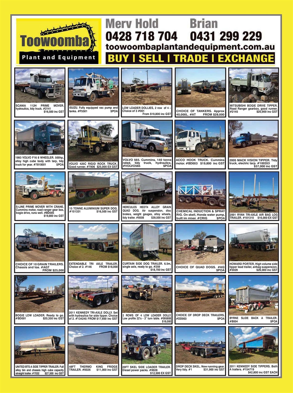 JUST TRUCKS Preview Pages