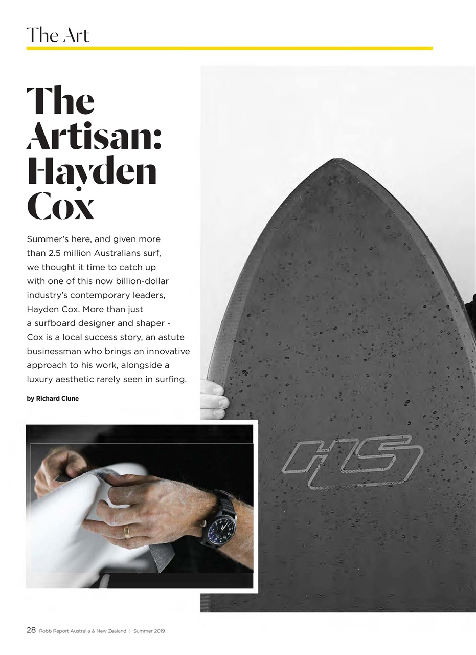 Robb Report Australia & New Zealand Preview Pages