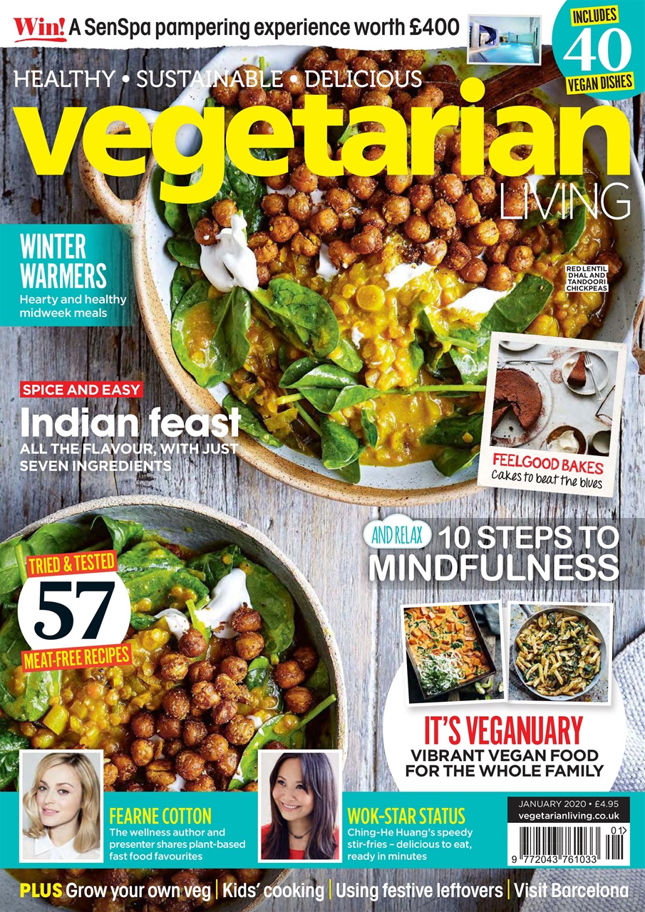 Vegetarian Living Preview Pages