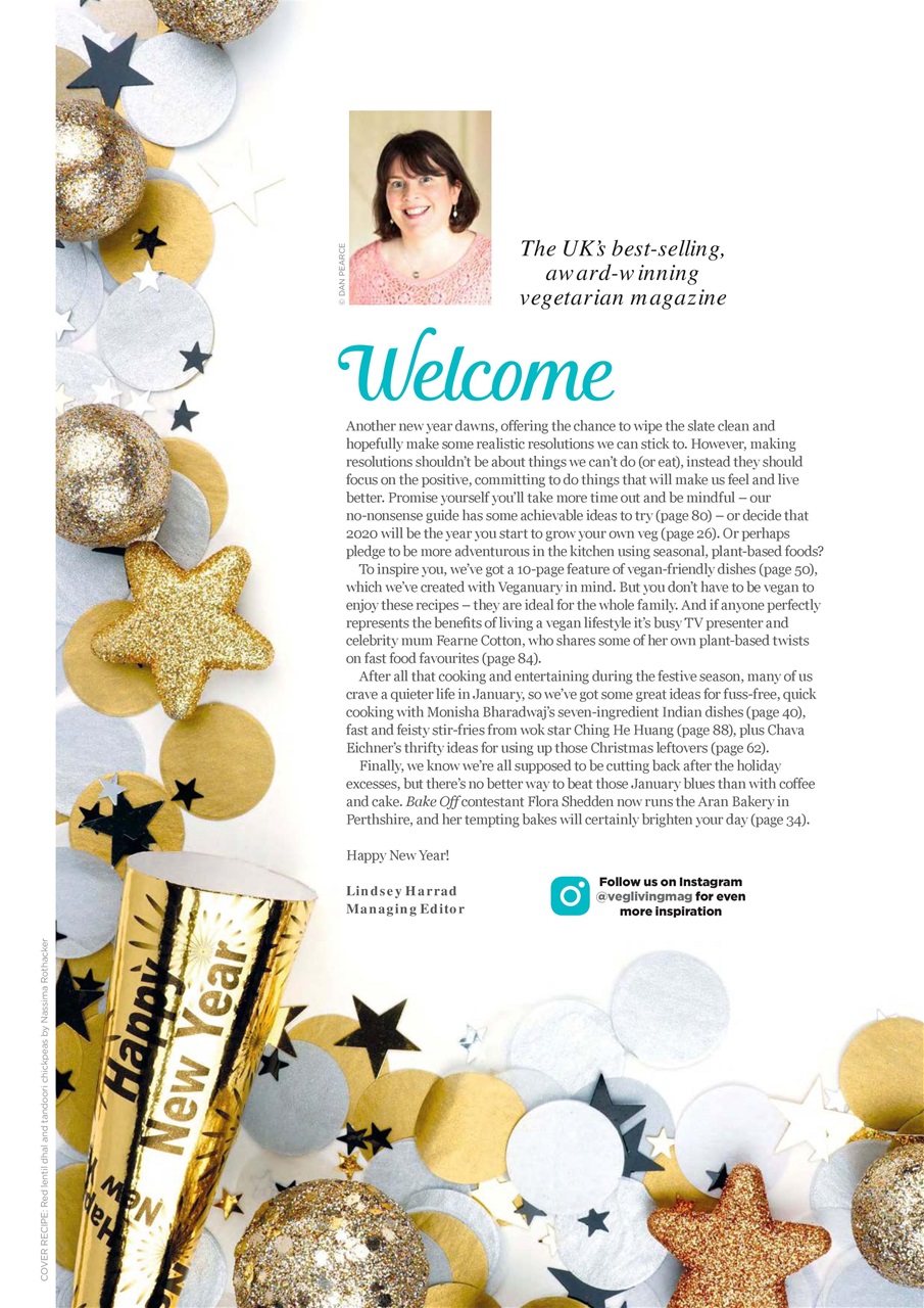 Vegetarian Living Preview Pages