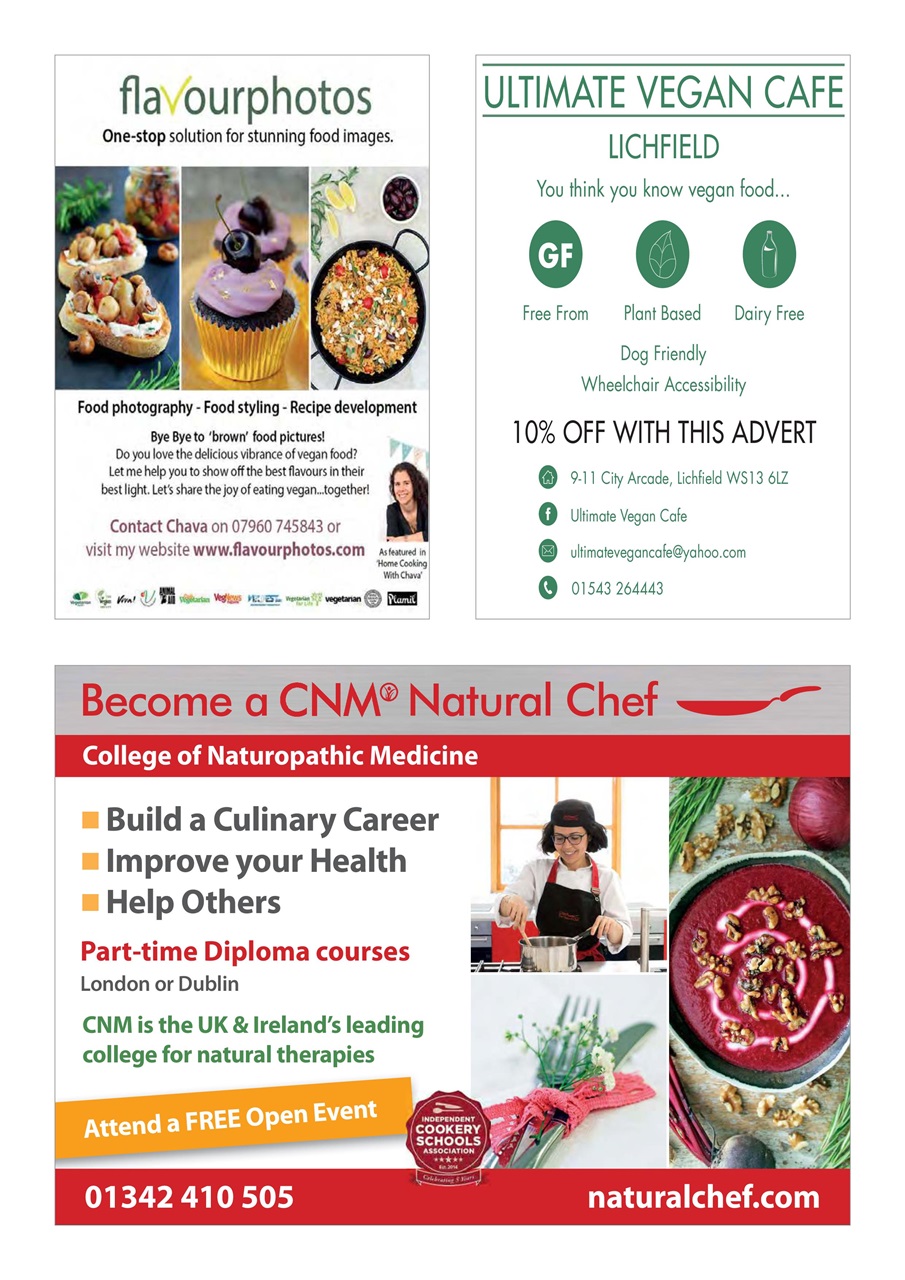 Vegetarian Living Preview Pages