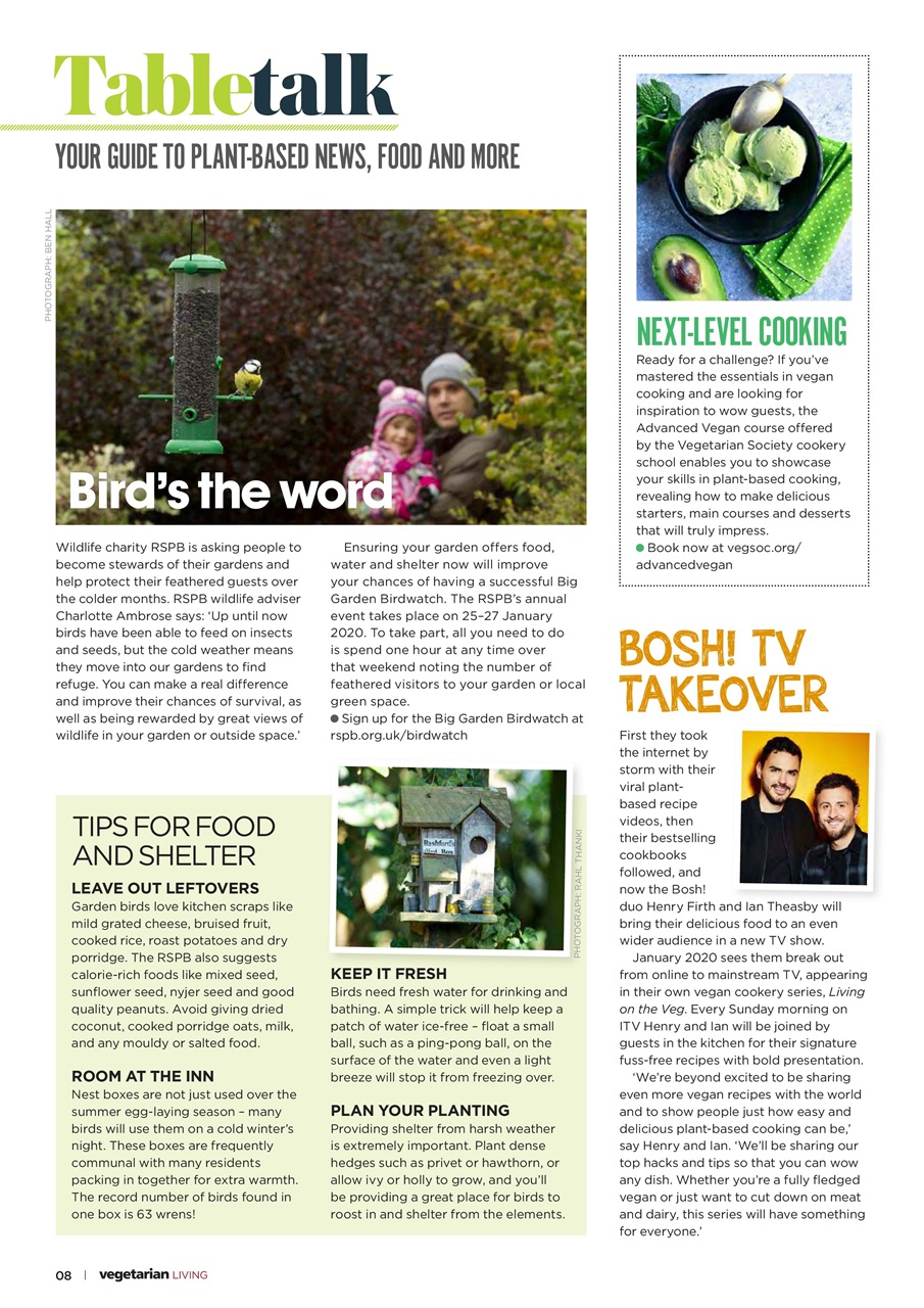 Vegetarian Living Preview Pages