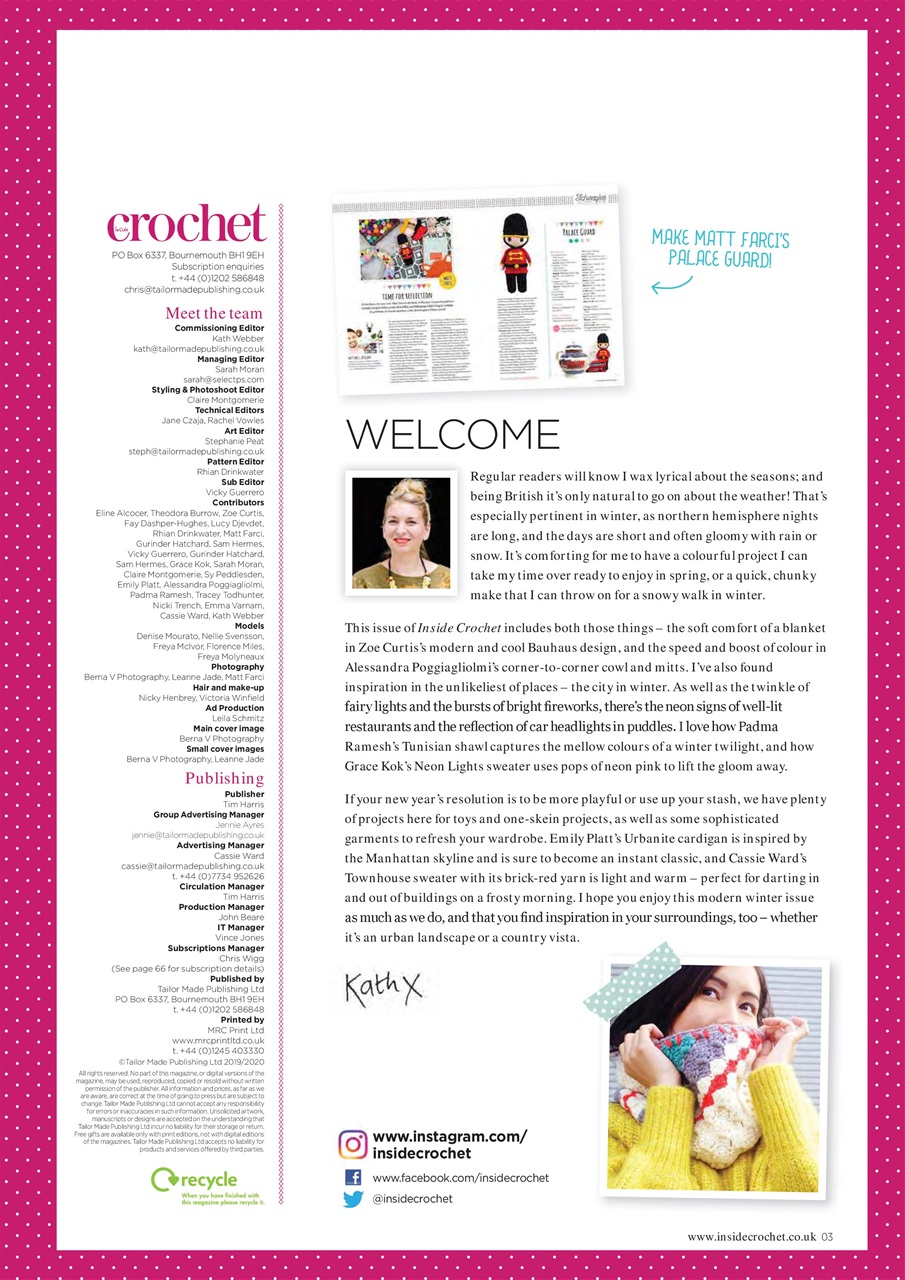 Inside Crochet Preview Pages