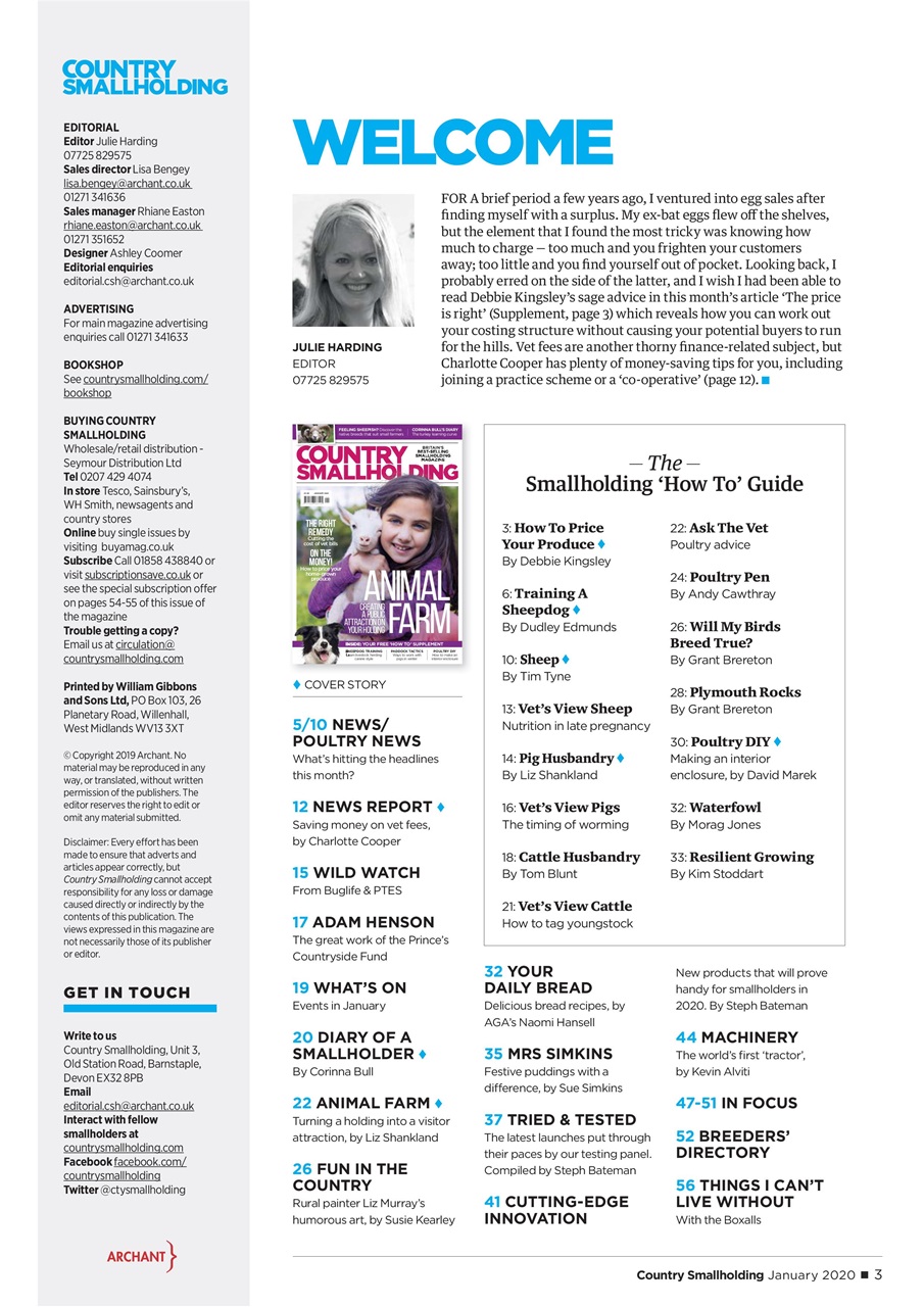 The Country Smallholder Preview Pages