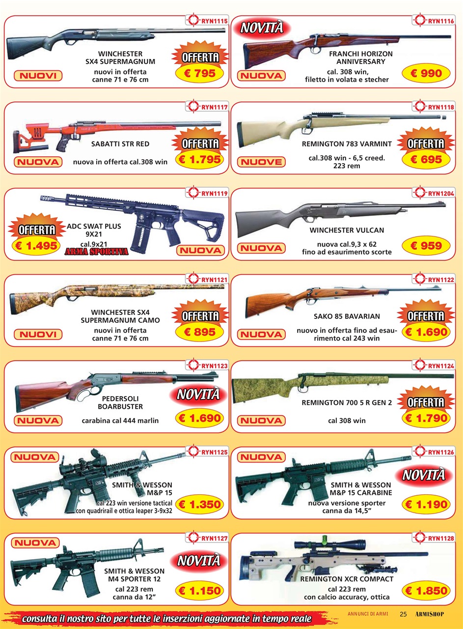 ARMI SHOP Preview Pages