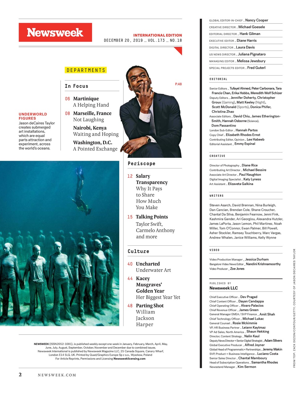 Newsweek International Preview Pages