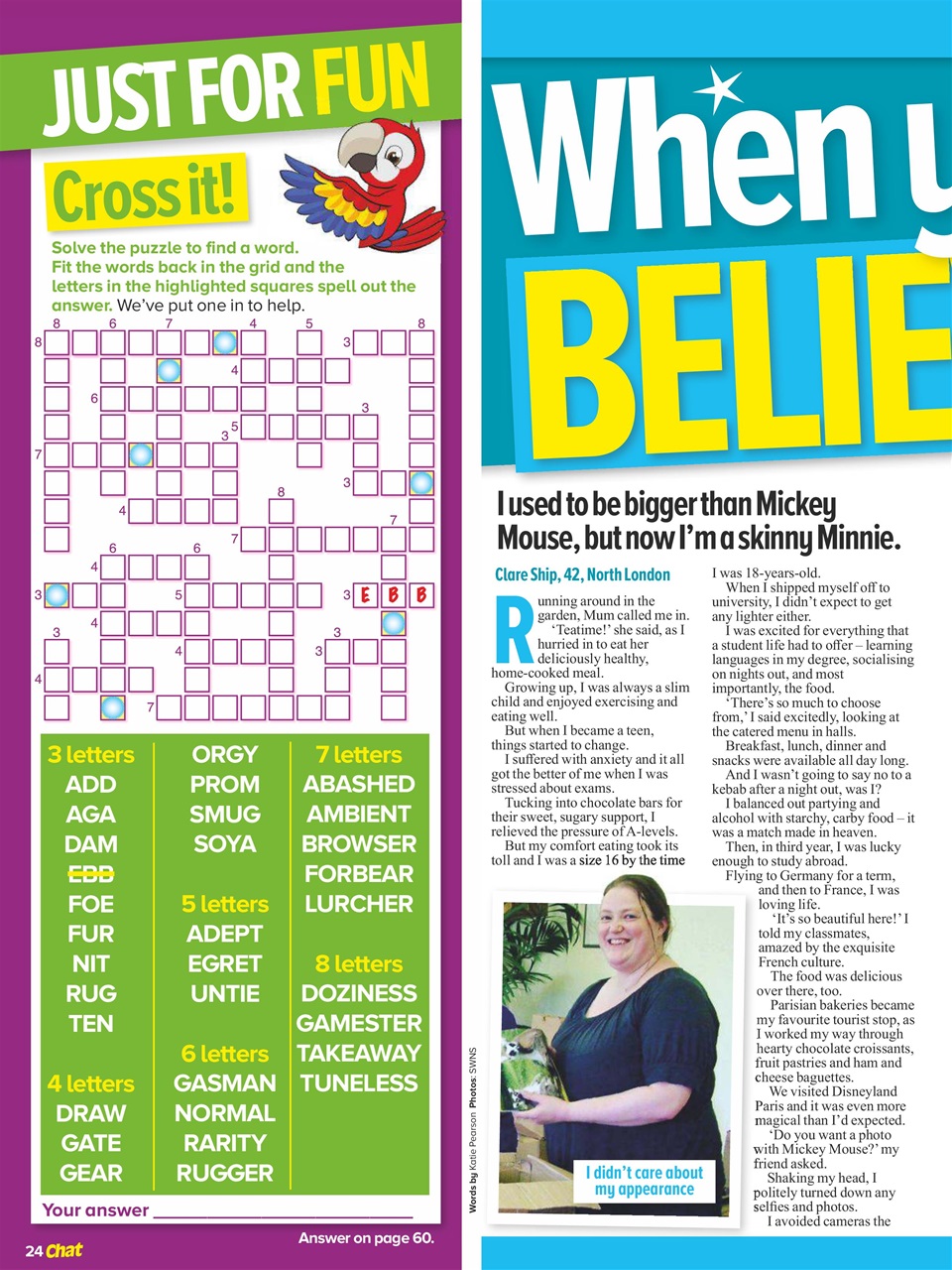 Chat Specials Preview Pages