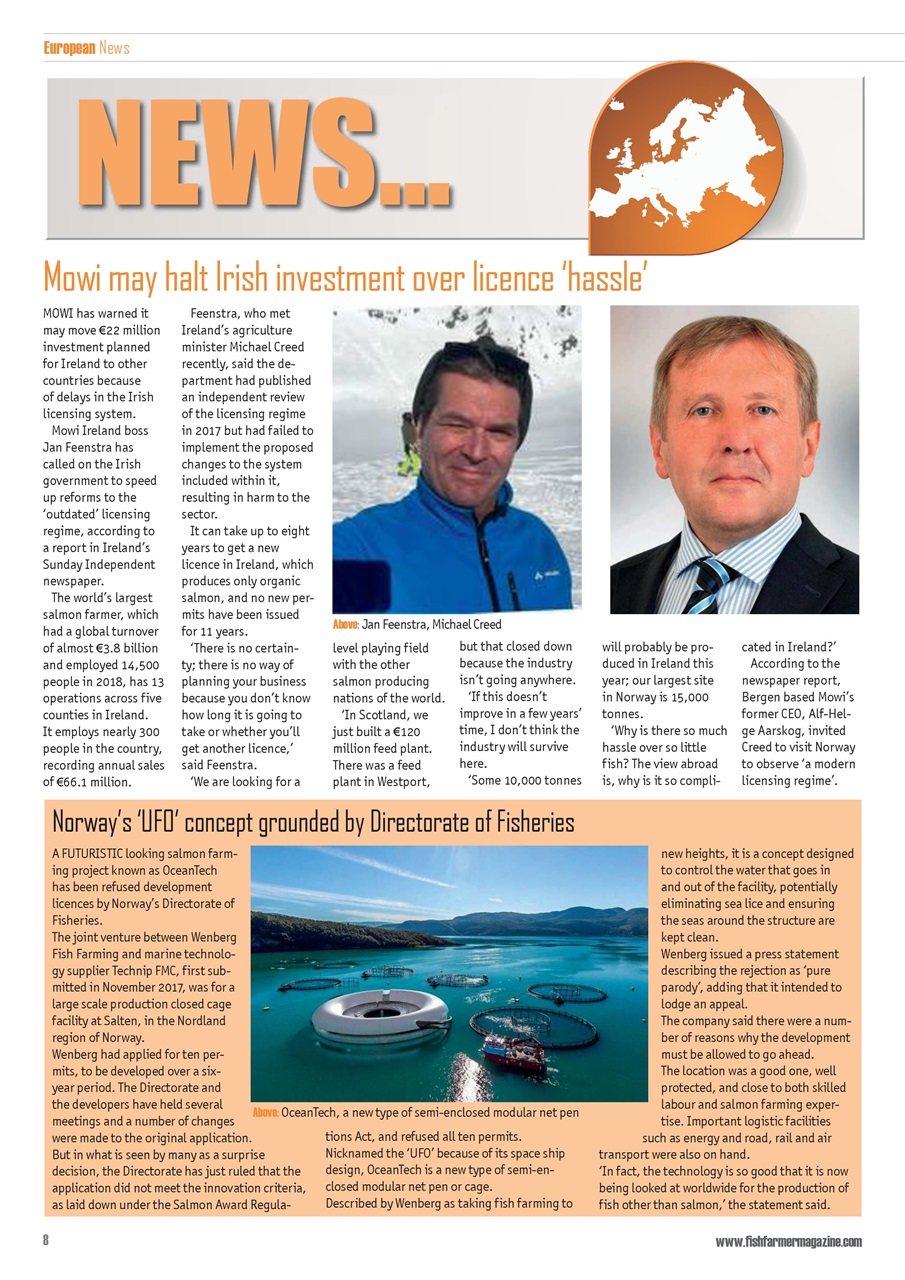 Fish Farmer Magazine Preview Pages