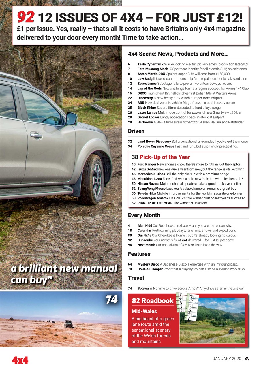 Overlander 4X4 Preview Pages