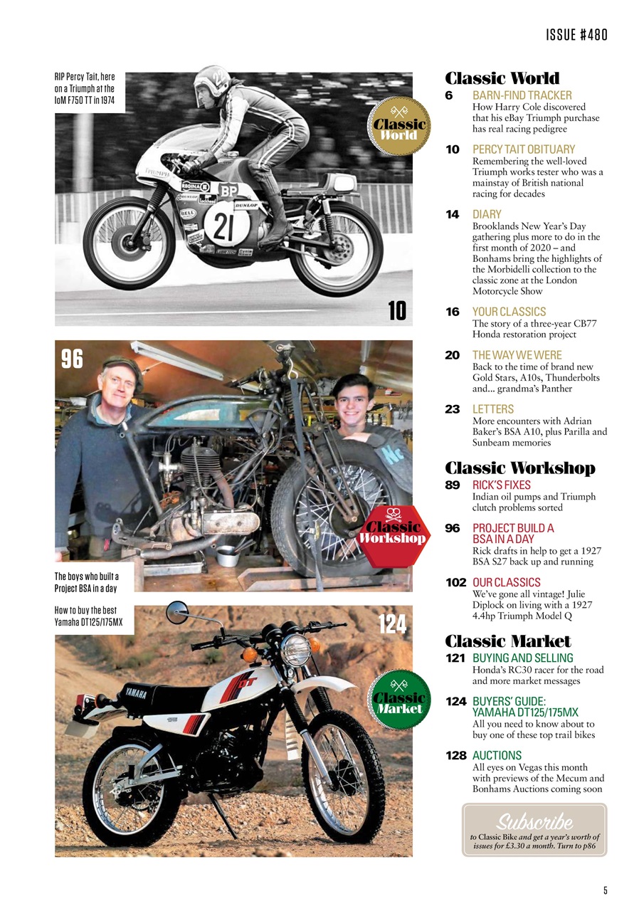 Classic Bike Preview Pages